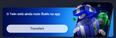 Banner do Twin Casino com acesso à aplicação móvel