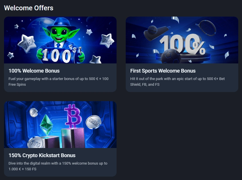 Twin Casino welcome offers featuring casino, sports and crypto bonuses