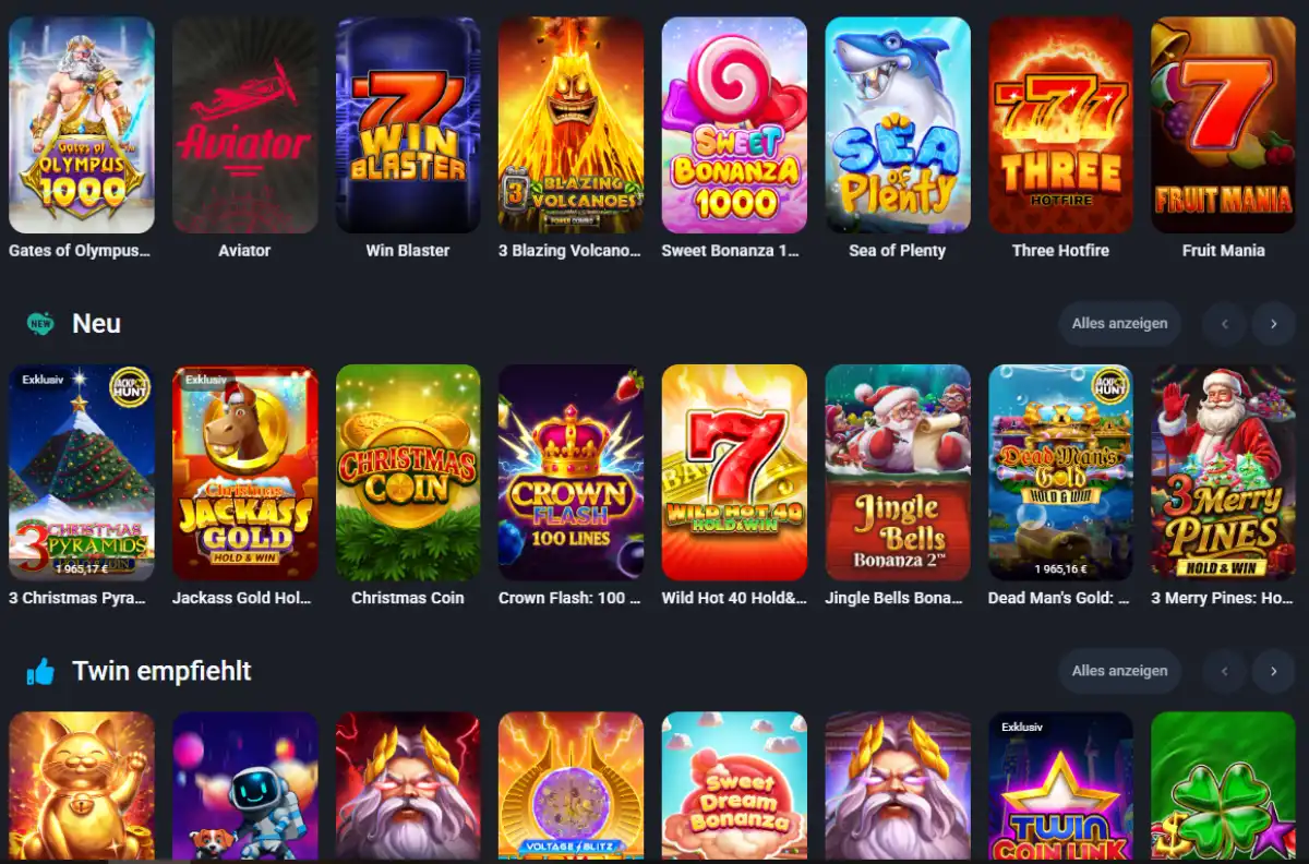 twin casino spielautomaten