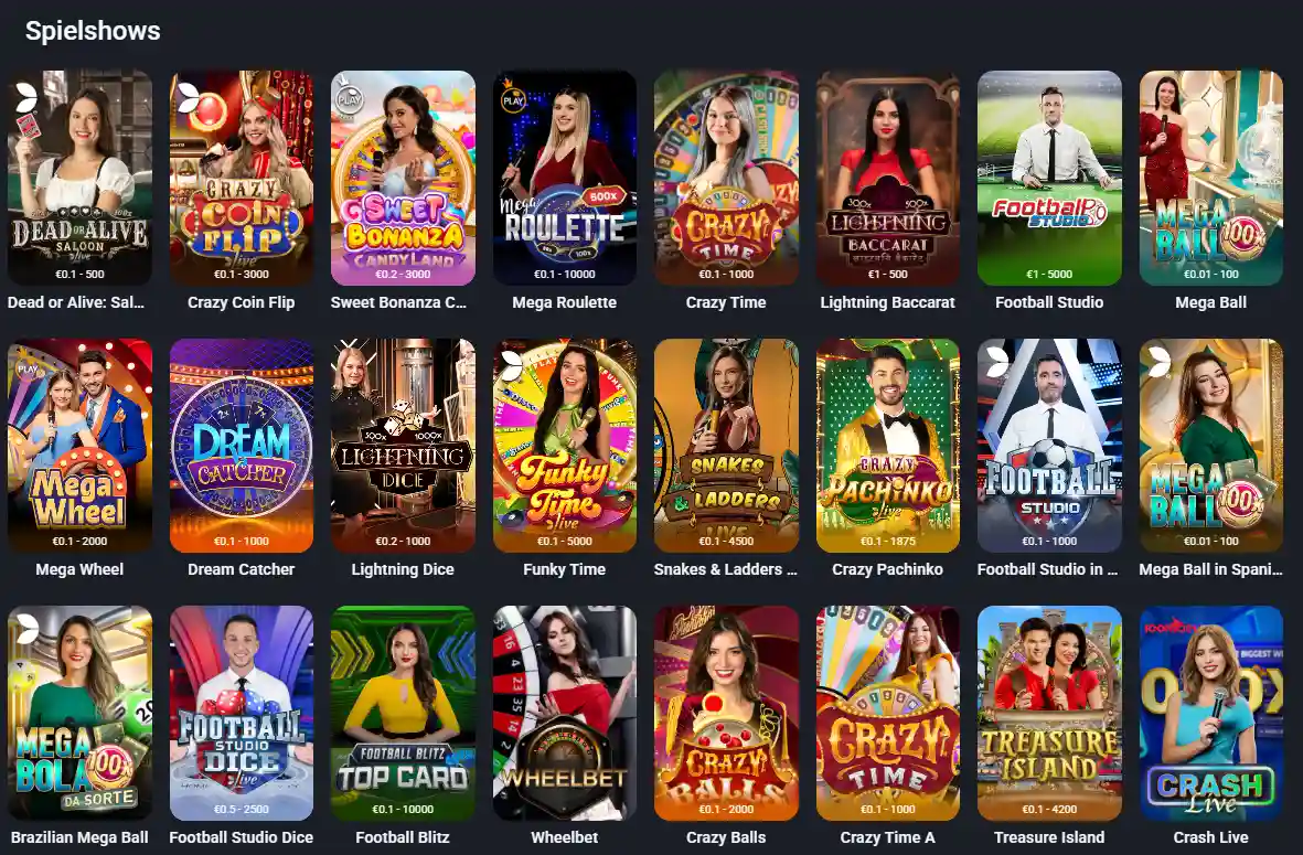Twin Casino Live-Casino mit Roulette, Baccarat und weiteren Live-Spielen